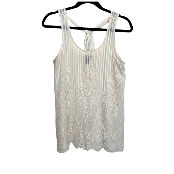 Forever 21 Lace Top Fairycore Whimsical Romantic Feminine S- Off White - Picture 1 of 5